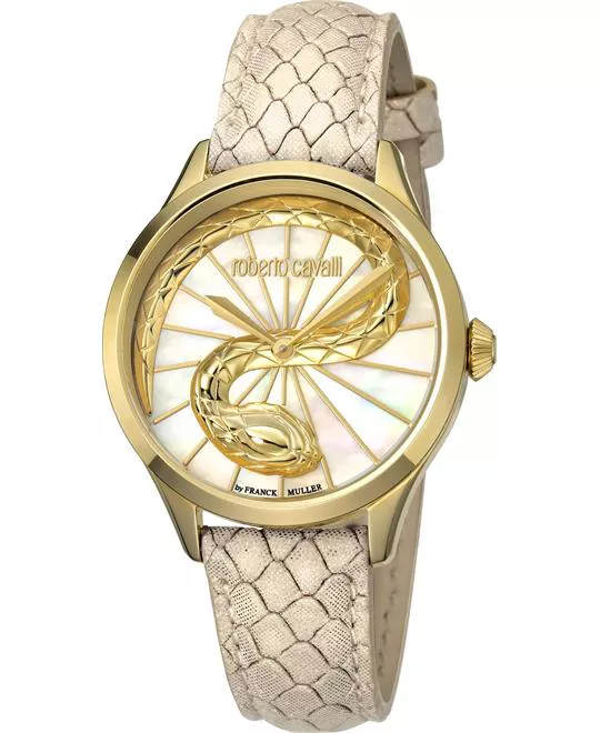 Roberto Cavalli RC-35 Mother of Pearl Watch 34