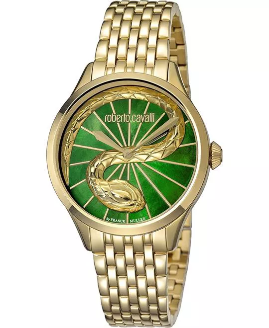 Roberto Cavalli RC-35 Mother of Pearl Watch 34