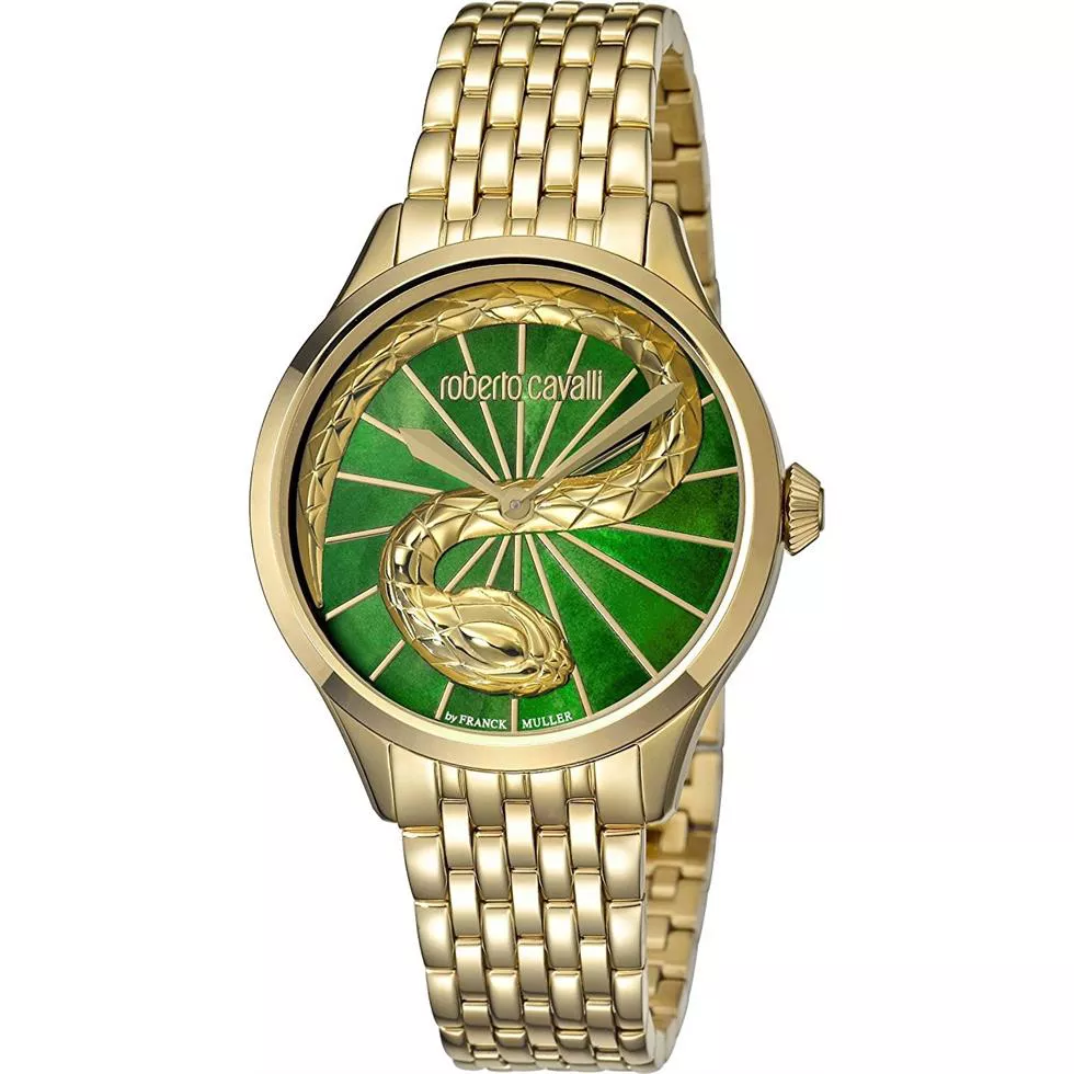 Roberto Cavalli RC-35 Mother of Pearl Watch 34