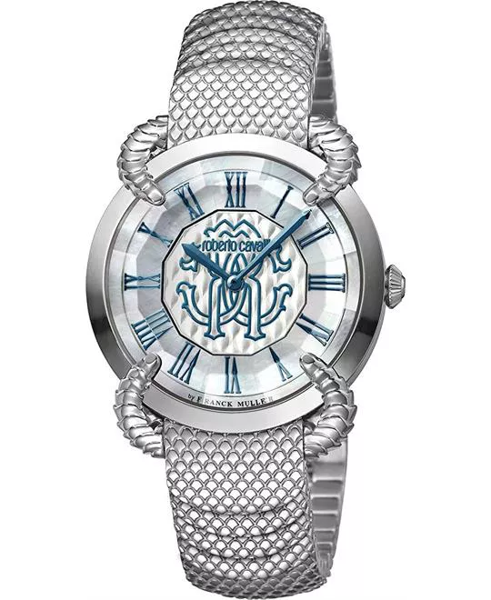 Roberto Cavalli RC-37 Blue Mother of Pearl Watch 34