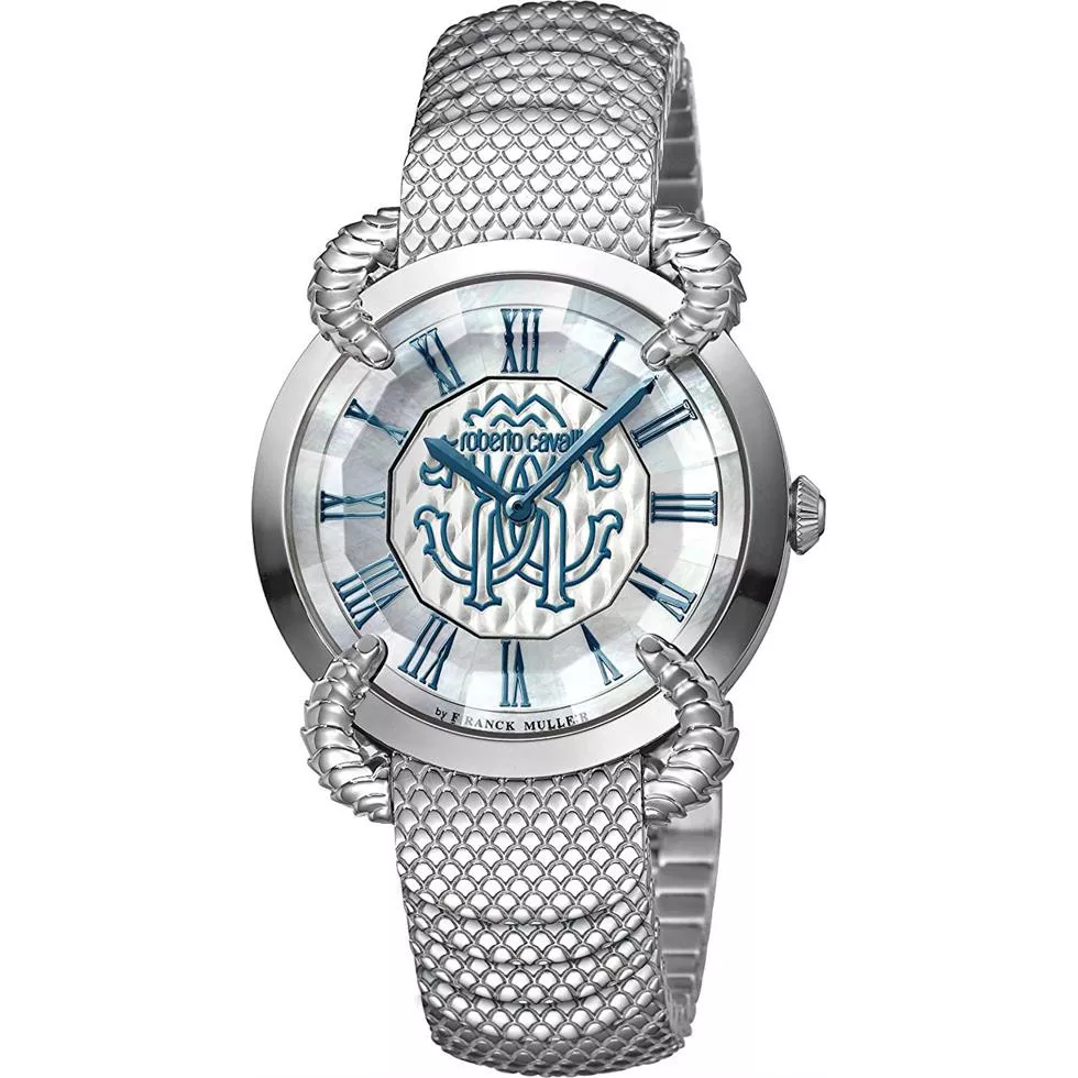 Roberto Cavalli RC-37 Blue Mother of Pearl Watch 34