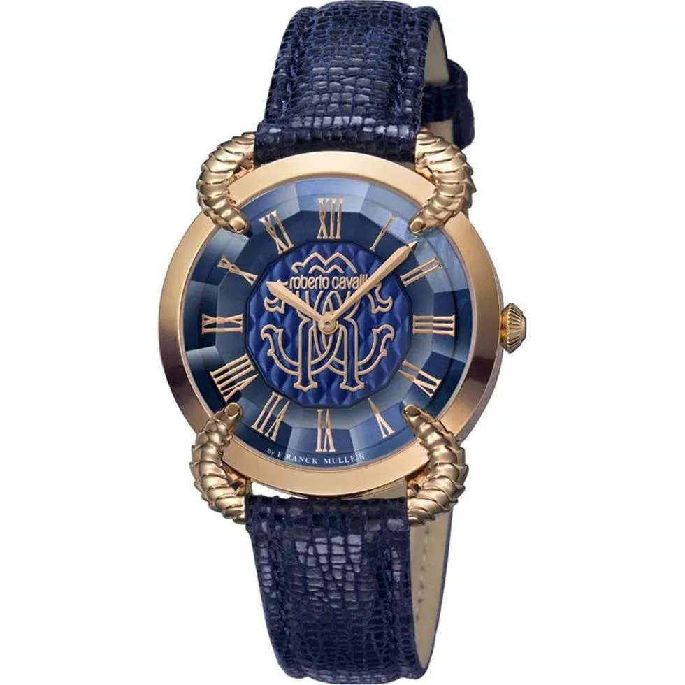 Roberto Cavalli RC-37 Dark Blue Watch 34