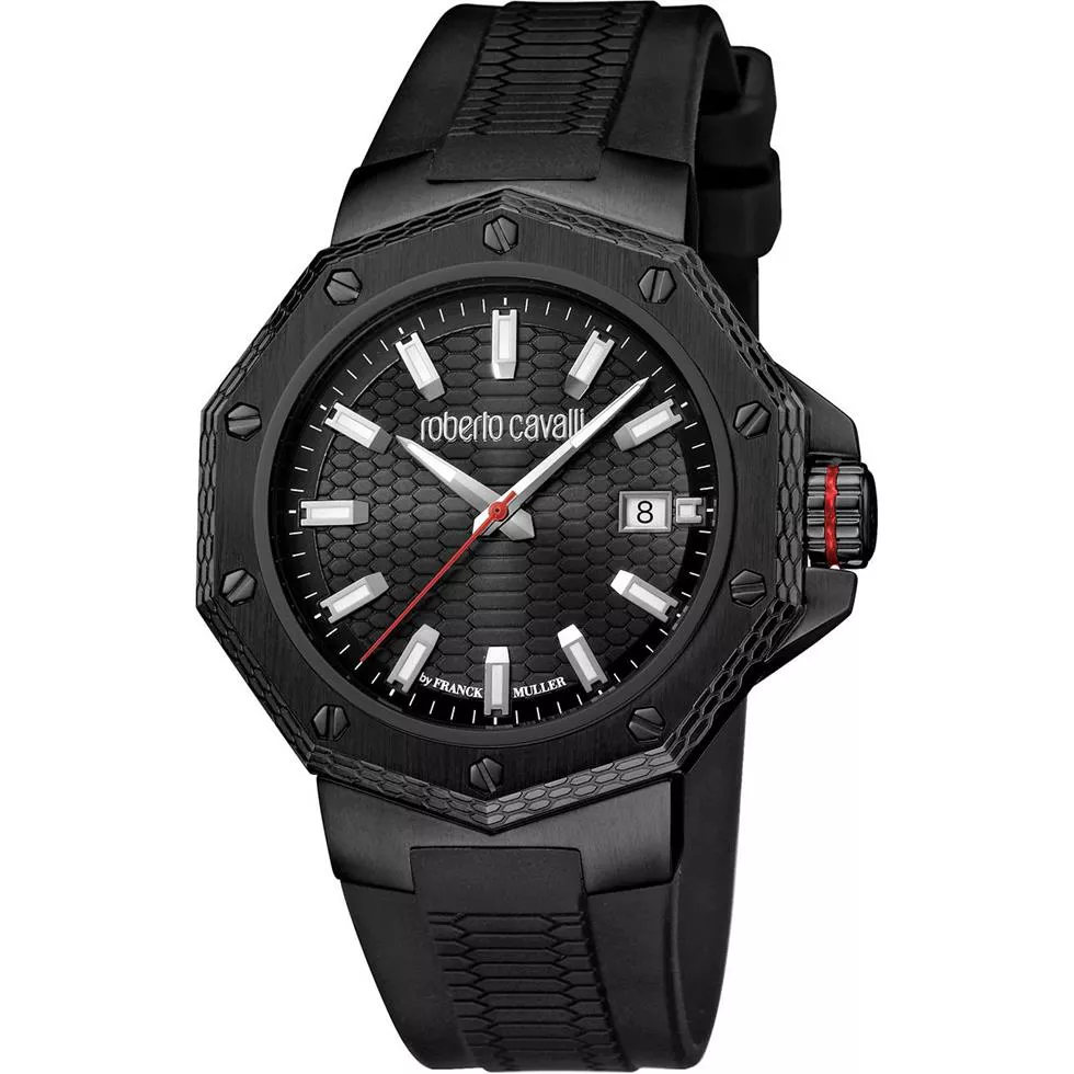 Roberto Cavalli RC-40 Rubber Watch 43