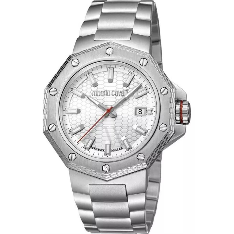 Roberto Cavalli RC-40 White Watch 43