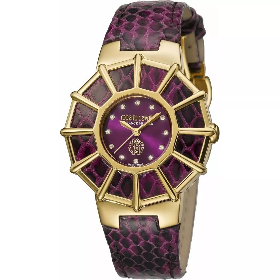 Roberto Cavalli Women Webbing Watch 37.5