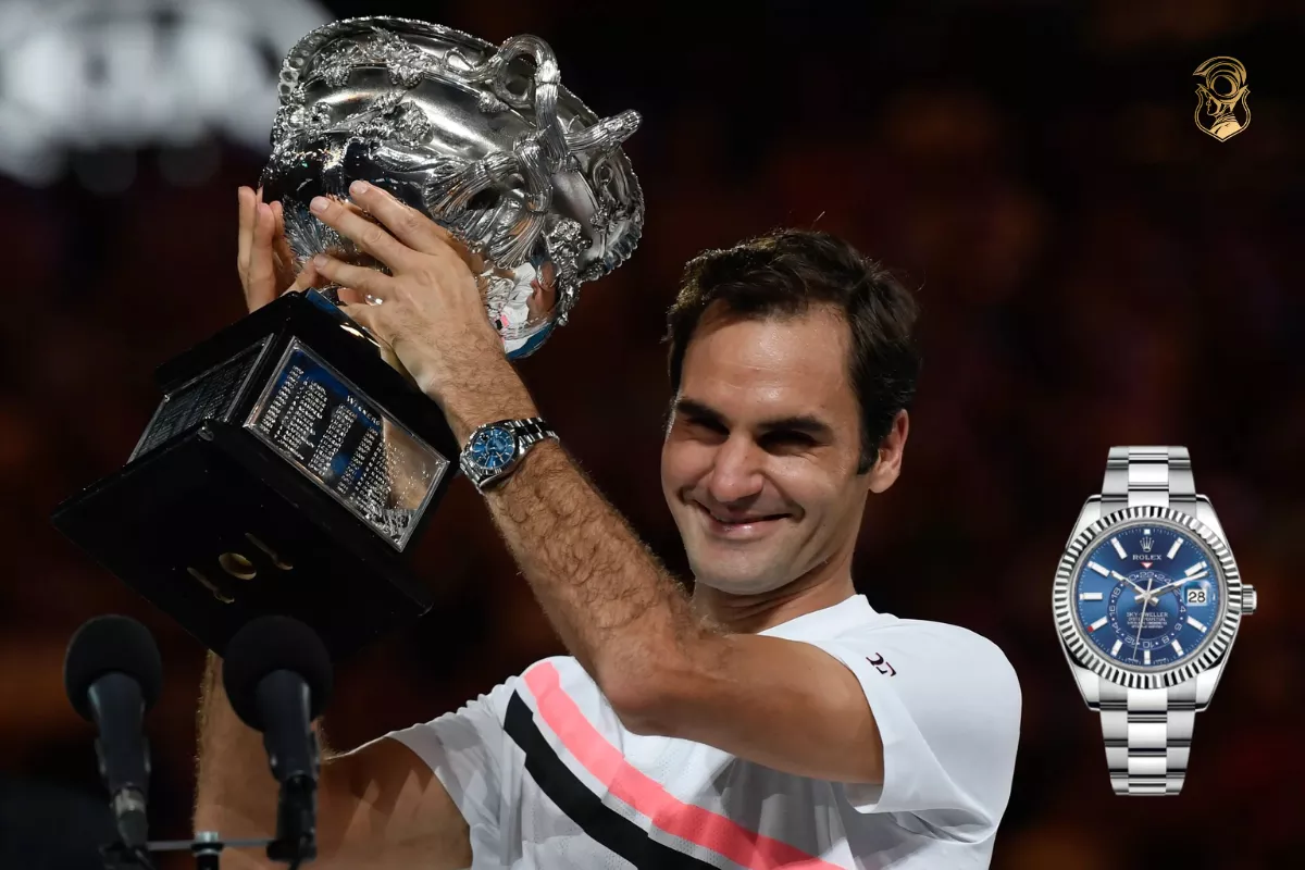 Top 4 đồng hồ Rolex biểu tượng của Roger Federer