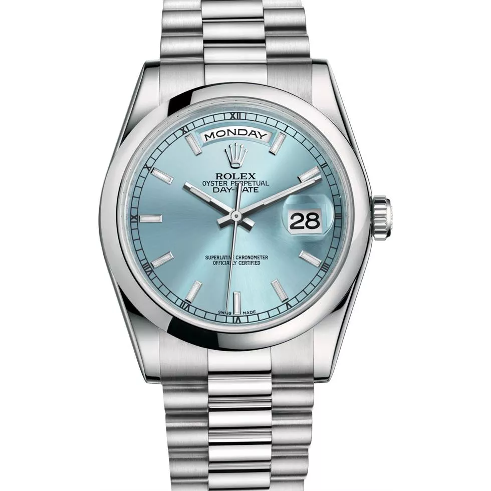ROLEX OYSTER PERPETUAL 118206-0040 WATCH 36