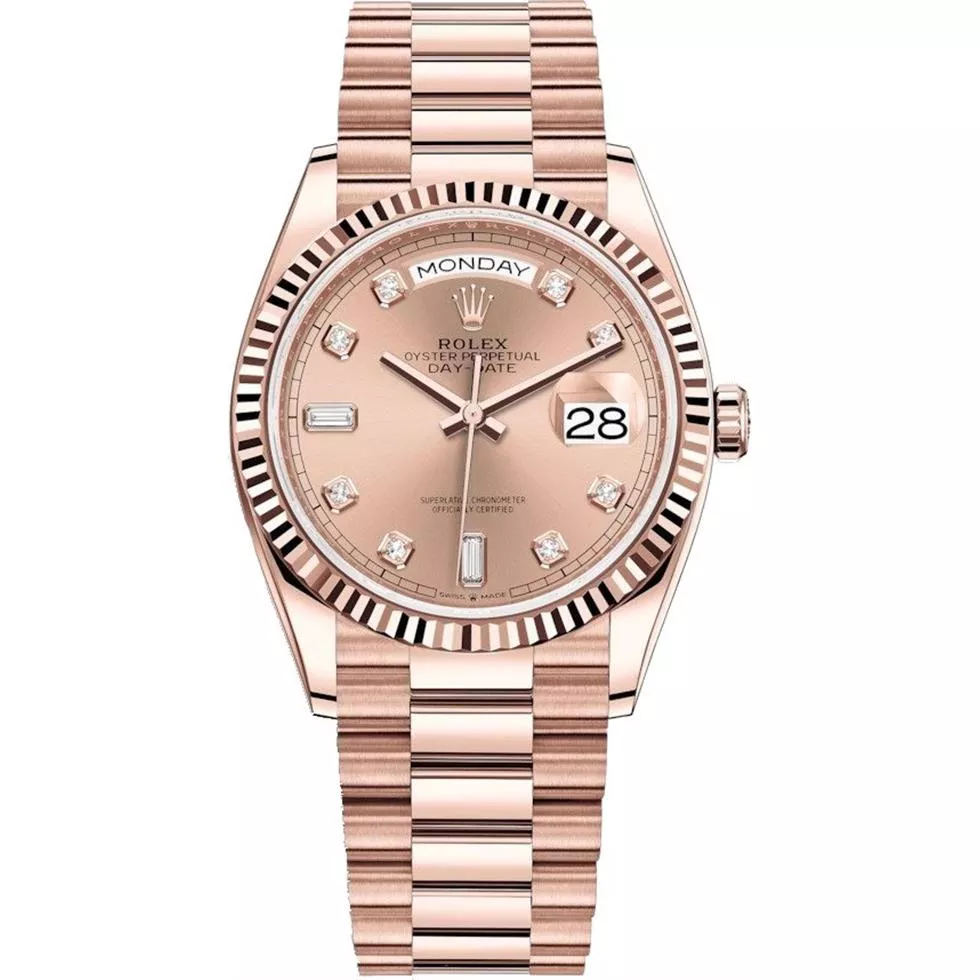 ROLEX OYSTER PERPETUAL 128235-0009 DAY-DATE 36