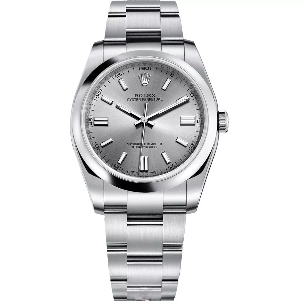 ROLEX OYSTER PERPETUAL116000-0009 WATCH 36