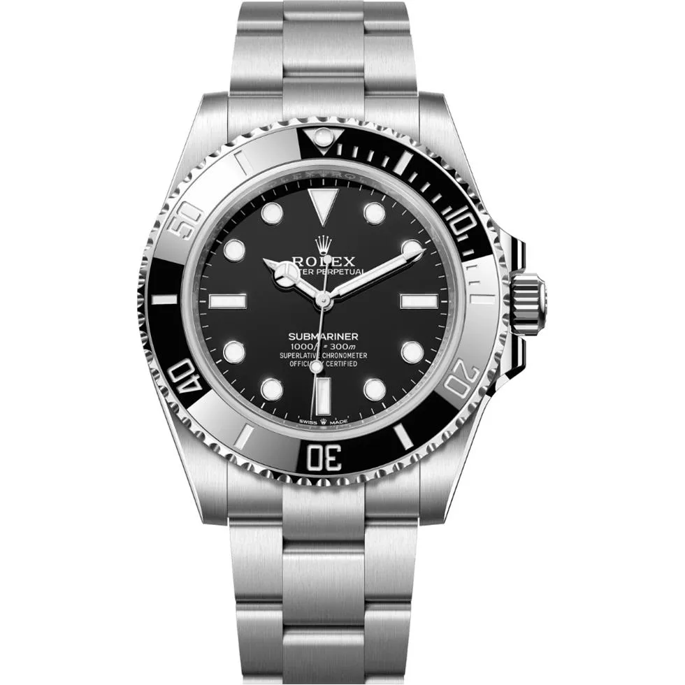 Rolex Submariner 124060-0001 Oyster Oystersteel Watch 41mm