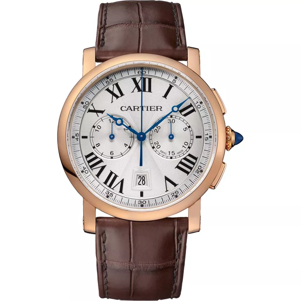 Cartier Rotonde De Cartier W1556238 Chronograph Watch 40