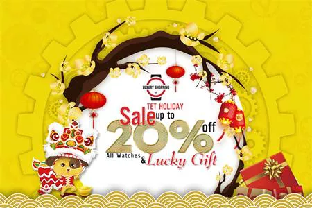 MÓN QUÀ TẾT 2018 ĐẦY Ý NGHĨA ĐỘC ĐÁO VỚI NHỮNG CHIẾC ĐỒNG HỒ CHÍNH HÃNG