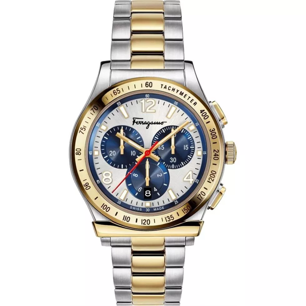 Salvatore Ferragamo 1898 Chrono Watch 42mm