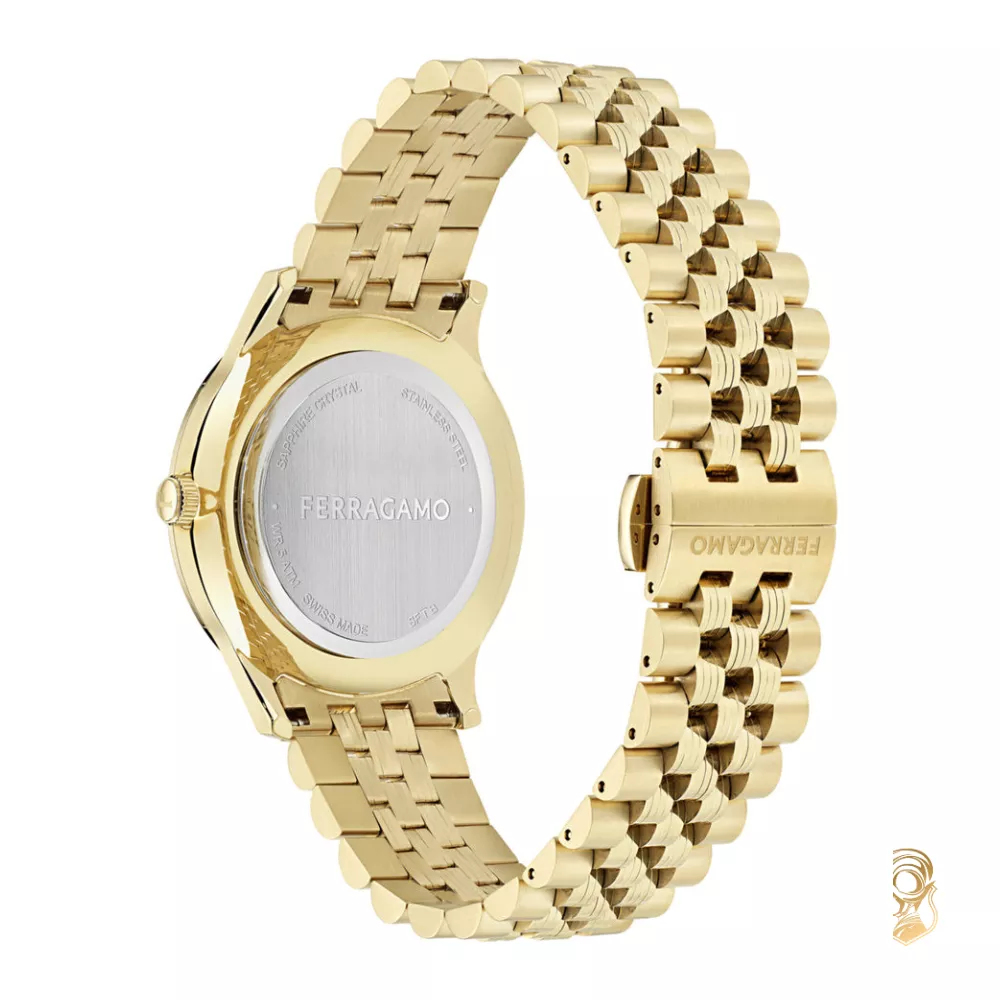 Salvatore Ferragamo Duo Gold-Tone Watch 40mm 