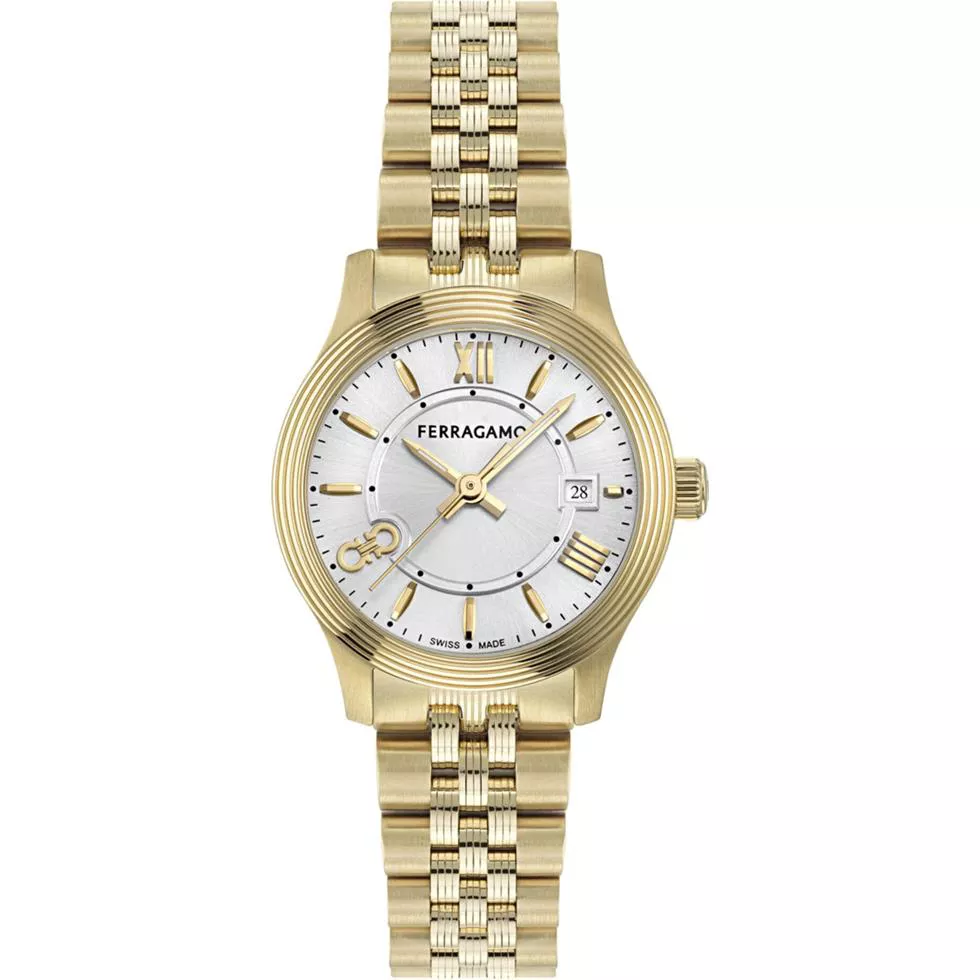 Salvatore Ferragamo Duo Gold-Tone Women's Watch 28mm