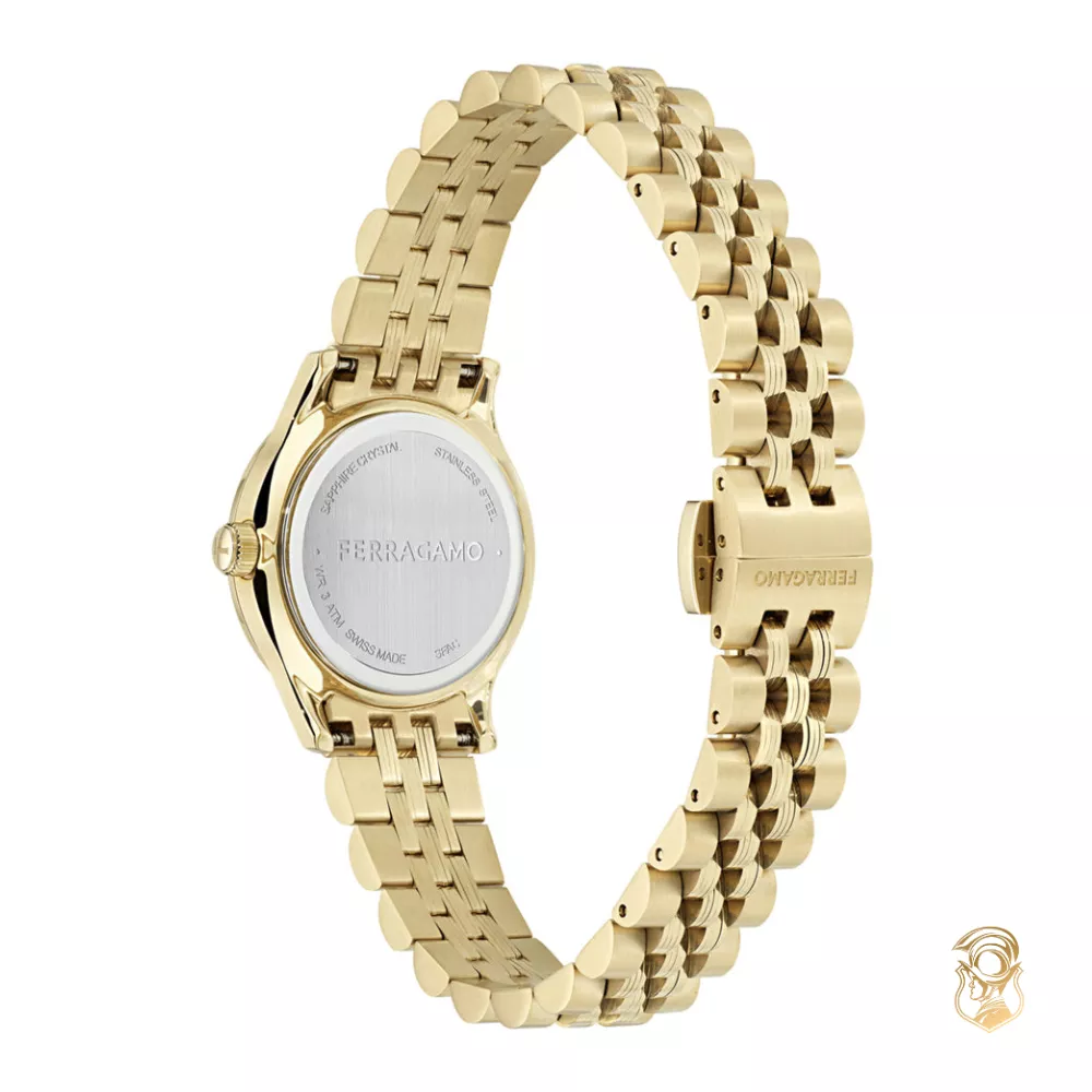 Salvatore Ferragamo Duo Gold-Tone Women's Watch 28mm