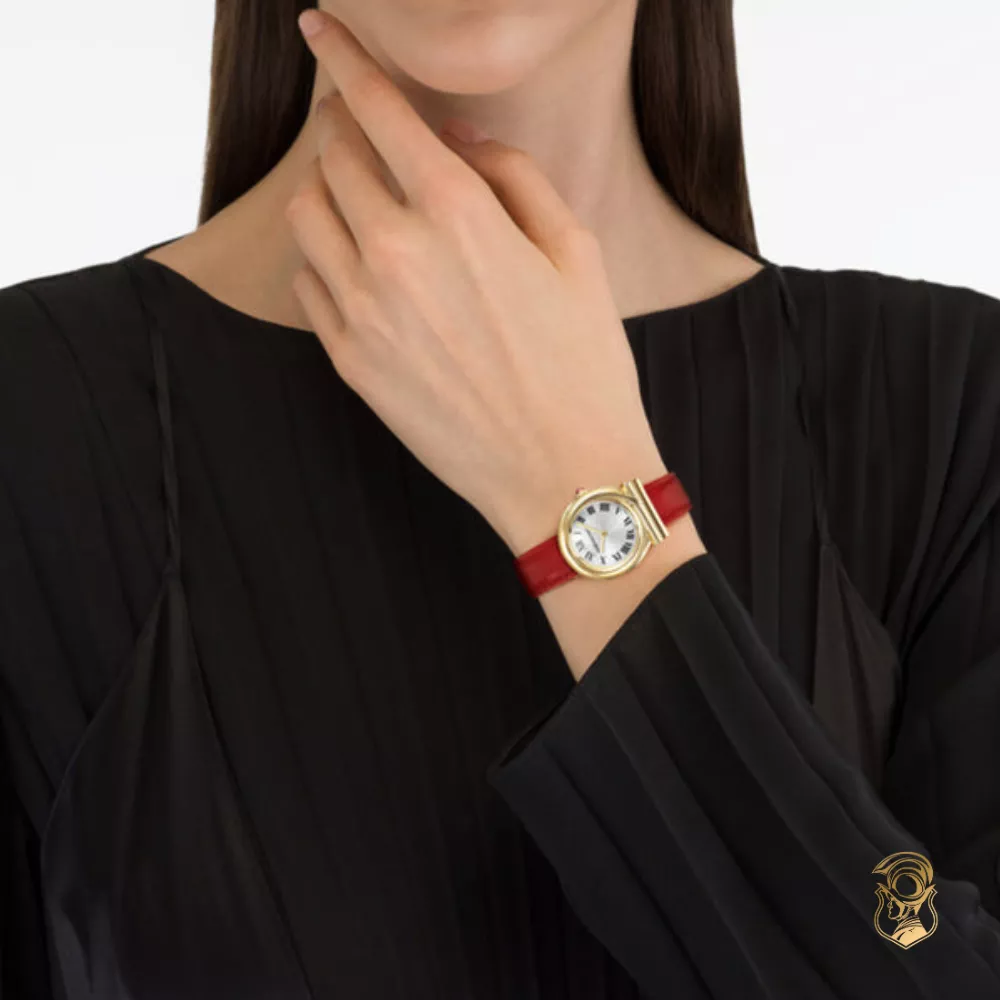 Salvatore Ferragamo Gancini Ladies Red-Tone Watch 28mm 