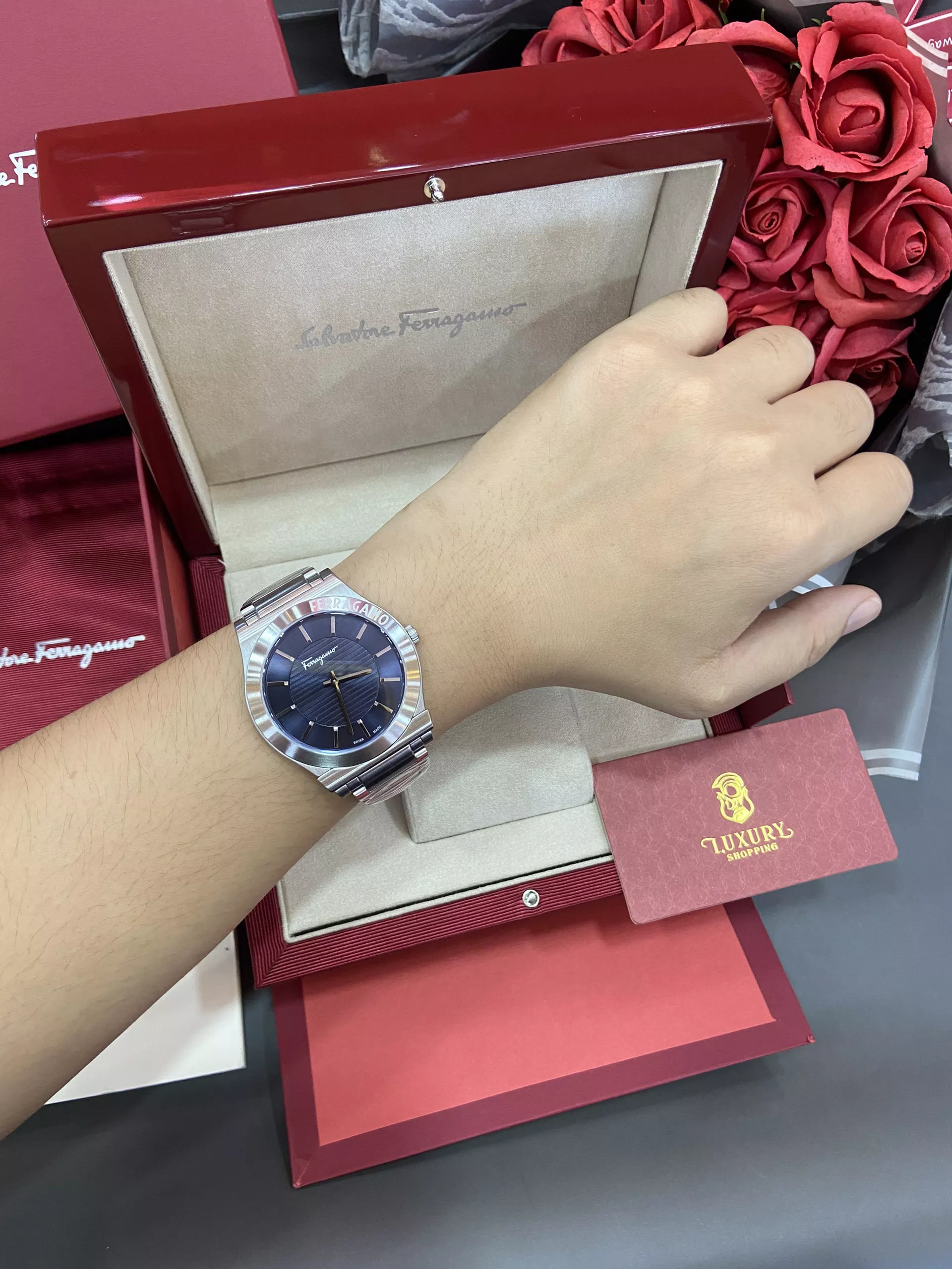 Salvatore Ferragamo Gancini Watch 41mm