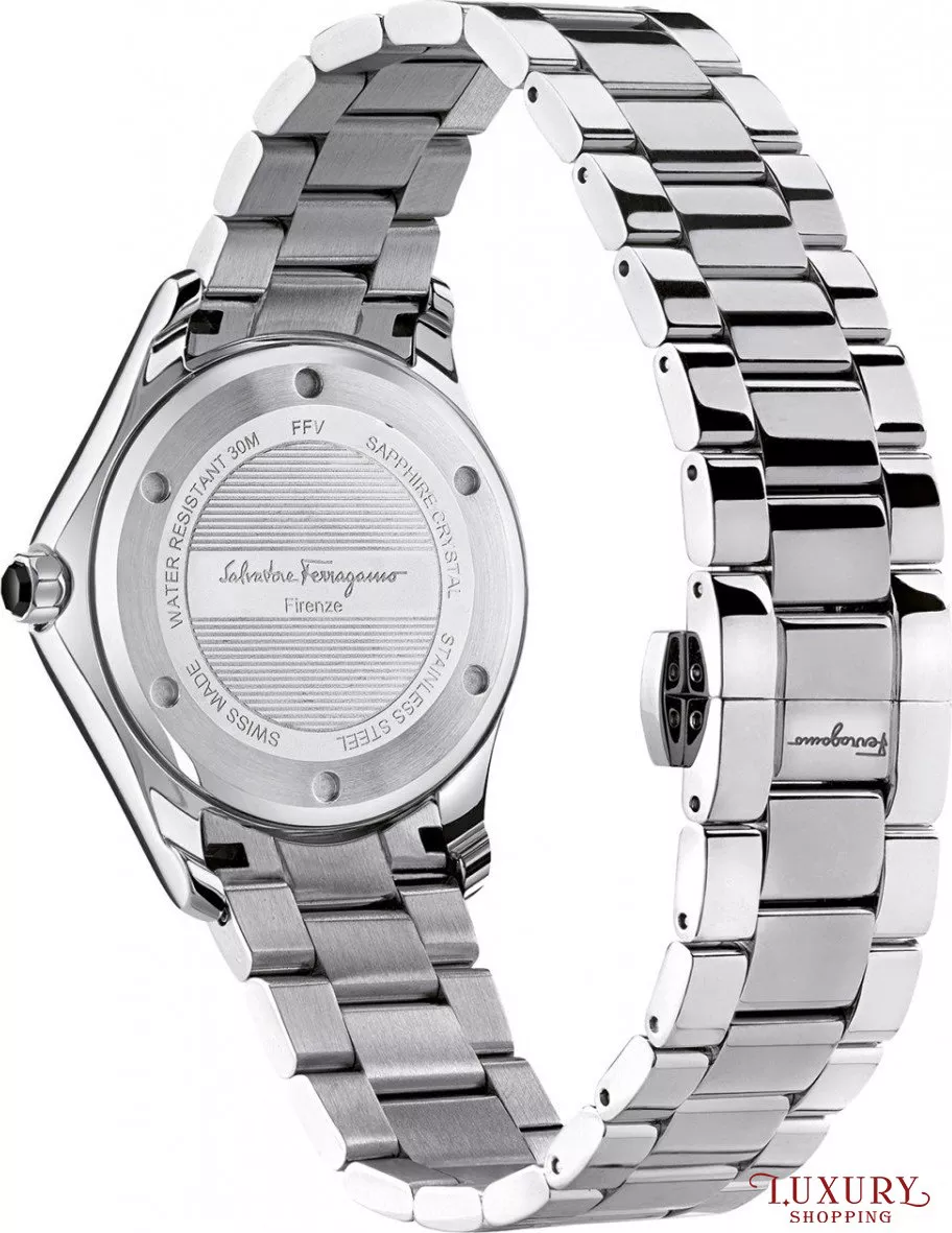 Salvatore Ferragamo Time Silver Watch 33mm