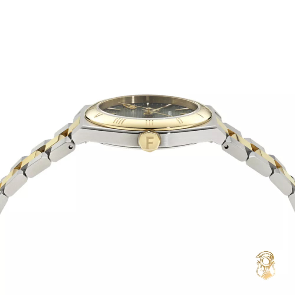 Salvatore Ferragamo Vega Ladies Green-Tone Watch 35mm