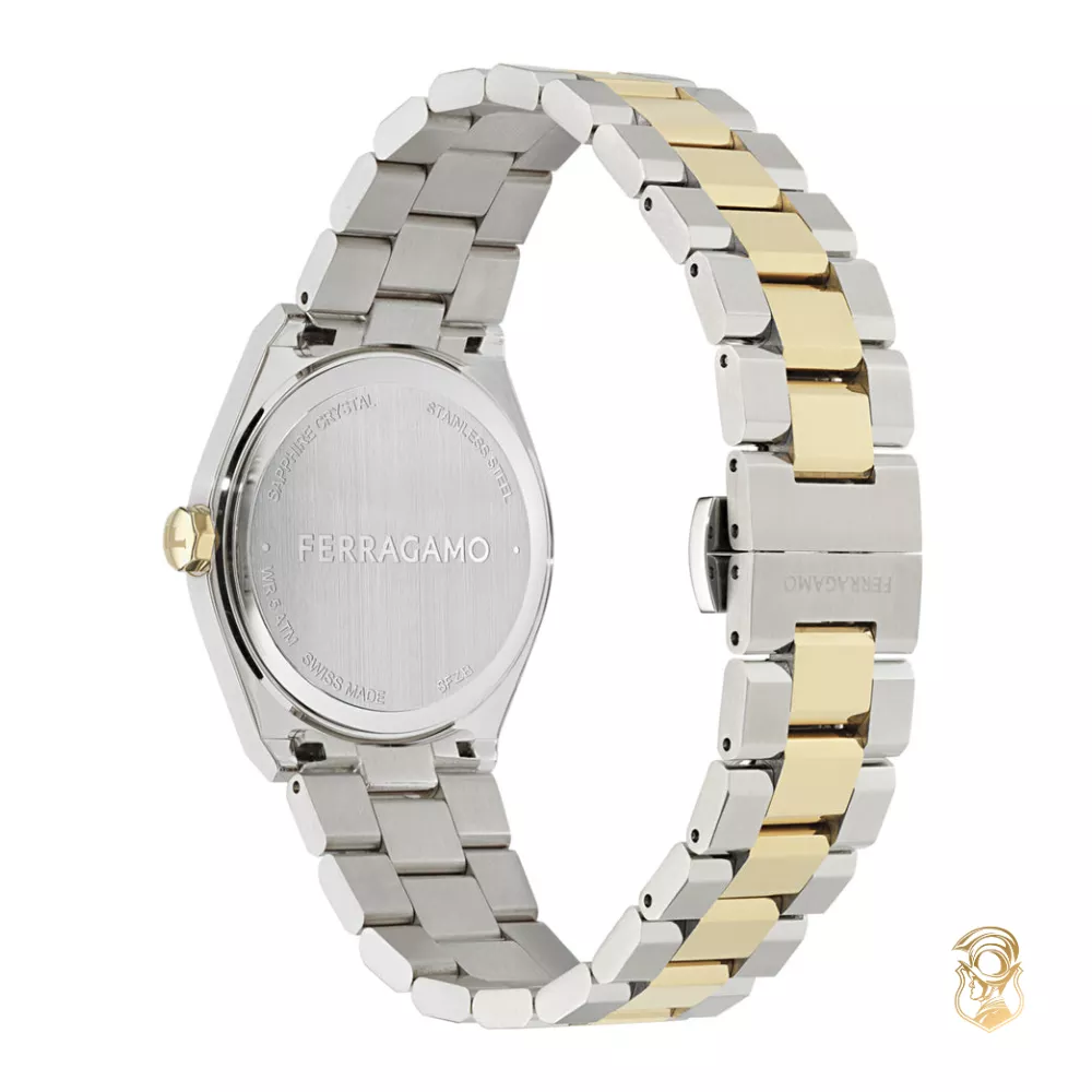 Salvatore Ferragamo Vega Ladies Green-Tone Watch 35mm