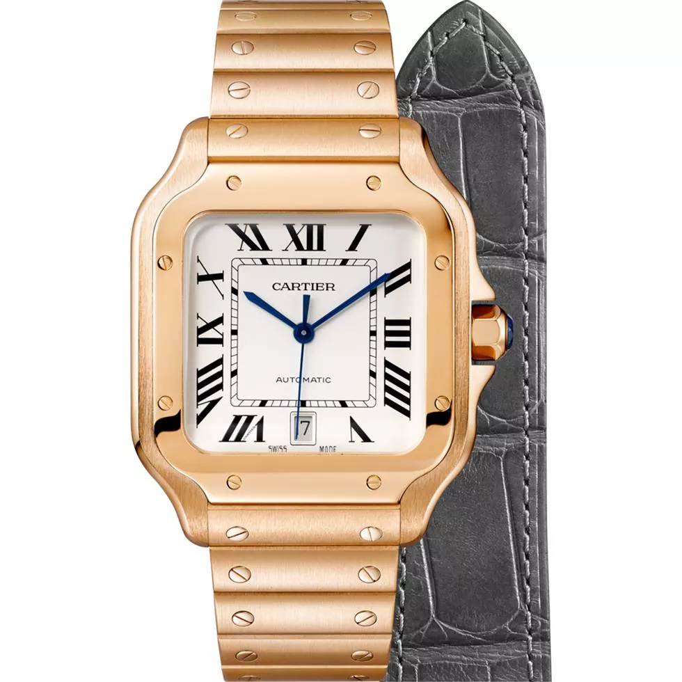 Cartier Santos De Cartier WGSA0007 WatchSet 39.8 x47.5mm