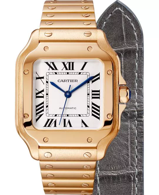 Cartier Santos De Cartier WGSA0008 Watch Set 35.1 x 41.9mm