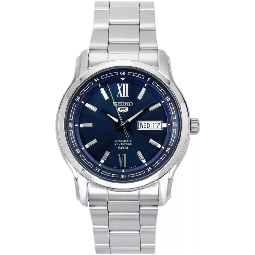 Seiko 5 Automatic Blue Watch 42mm