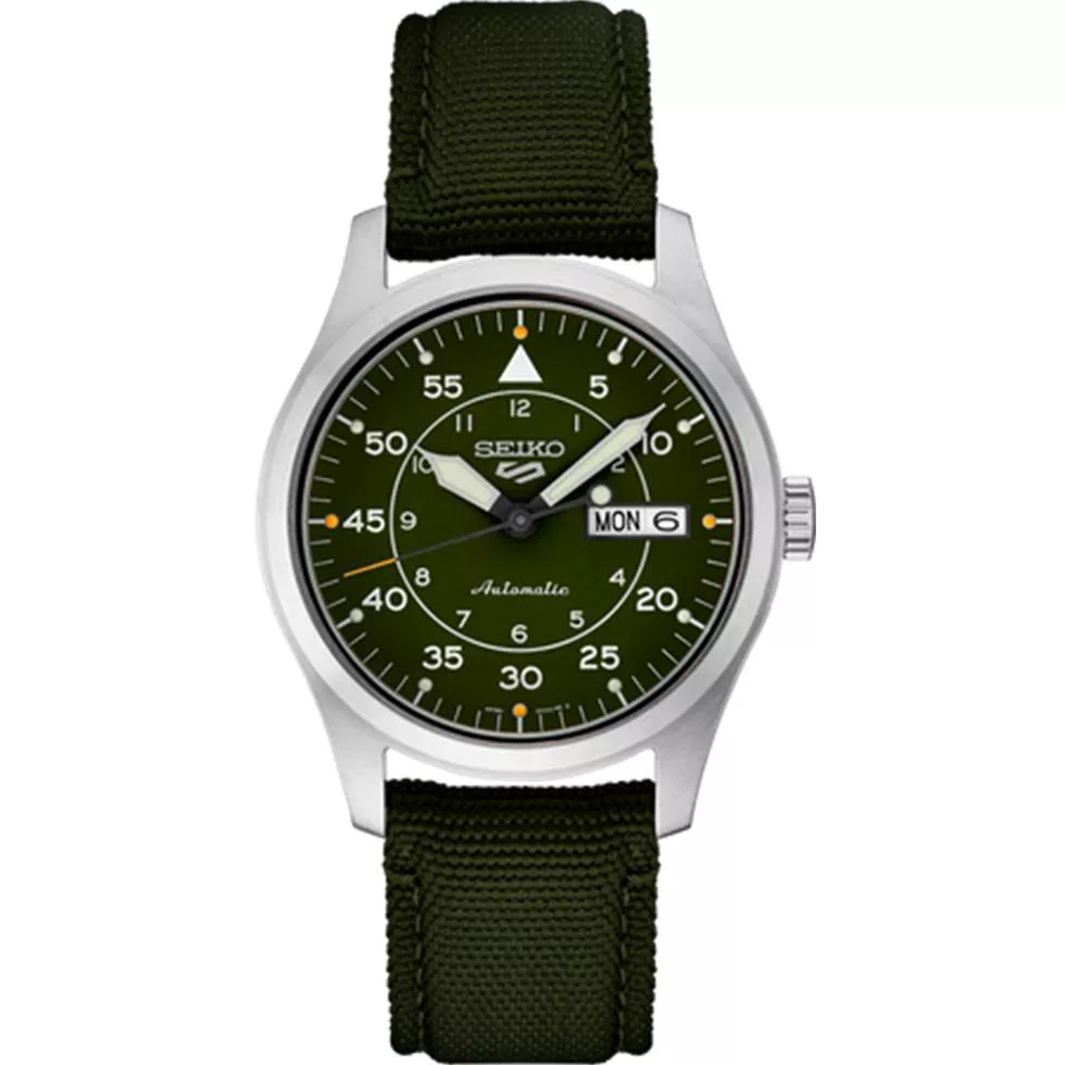 Seiko 5 Sport Green Tone Watch 39.4mm