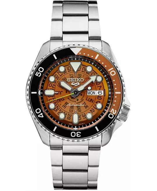 Seiko 5 Sports Automatic Brown Watch 42mm