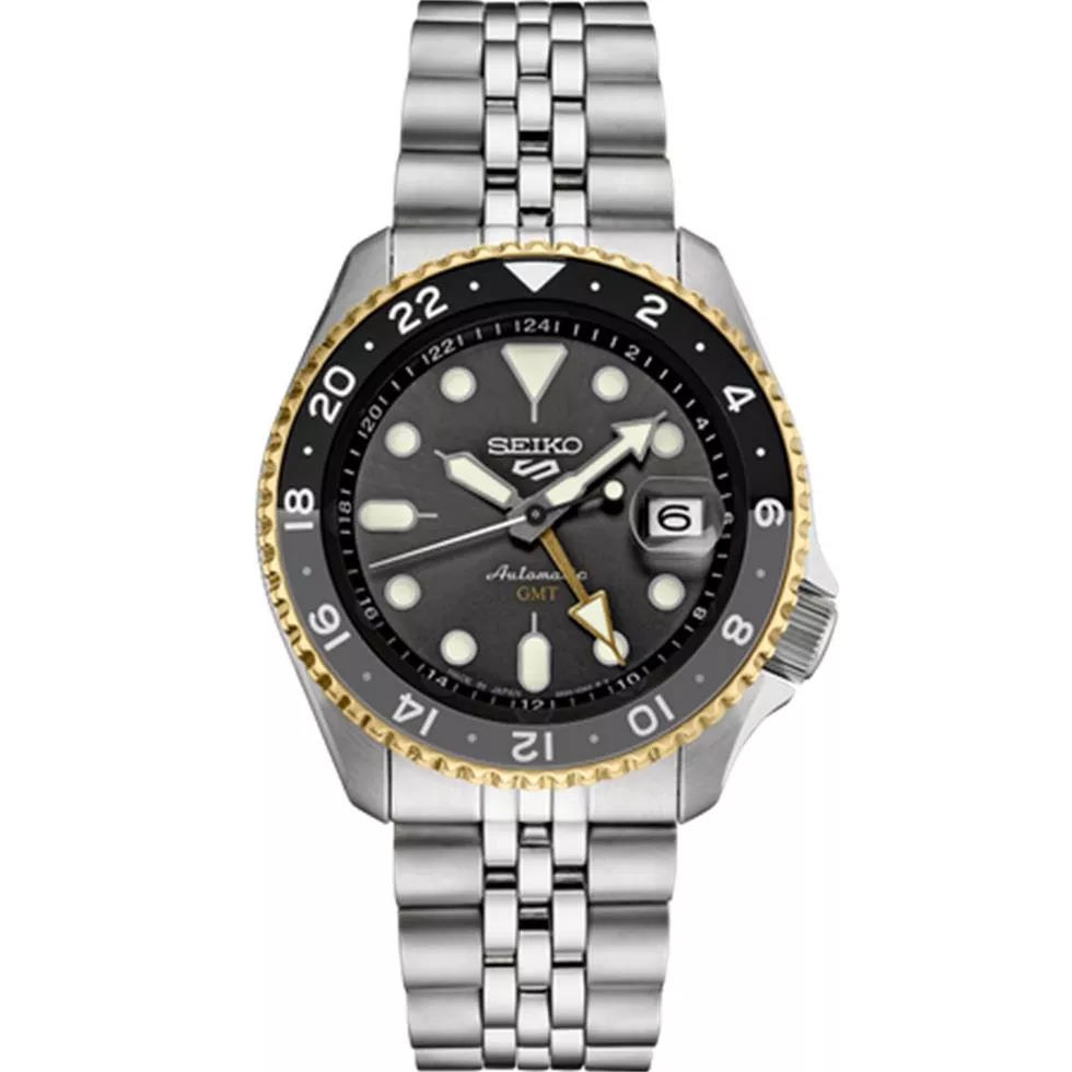 Seiko 5 Sports SKX GMT Watch 42.5mm 