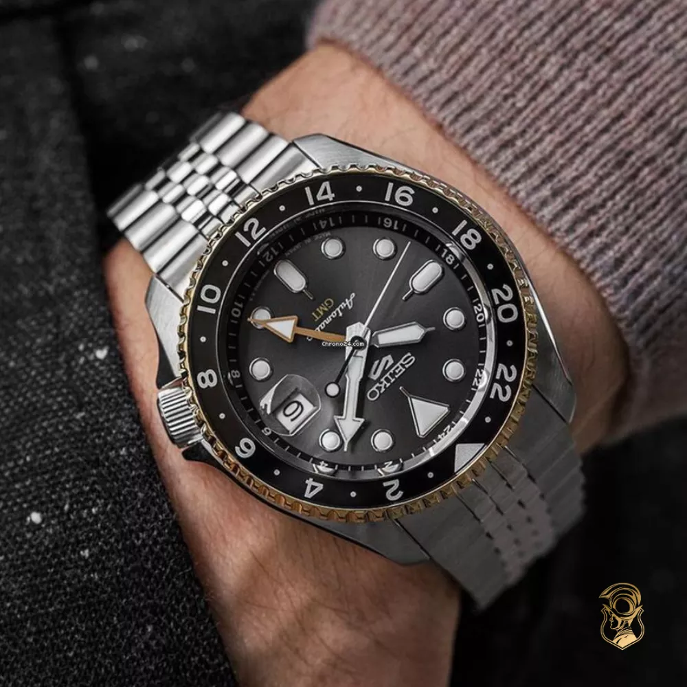 Seiko 5 Sports SKX GMT Watch 42.5mm 