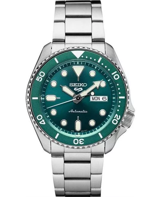 Seiko 5 Sports SKX Green Watch 42.5mm