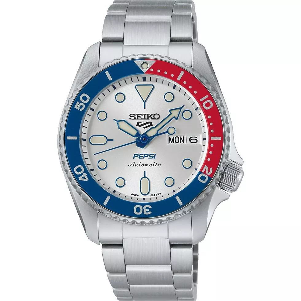 Seiko 5 Sports SKX x Pepsi Limited Edition Watch 38mm