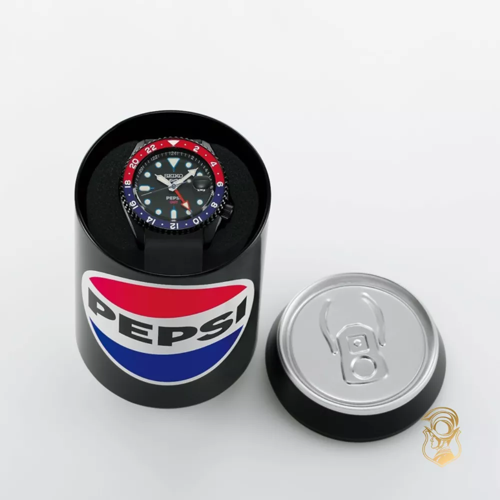 Seiko 5 Sports SKX x Pepsi Limited Edition Watch 42.5mm