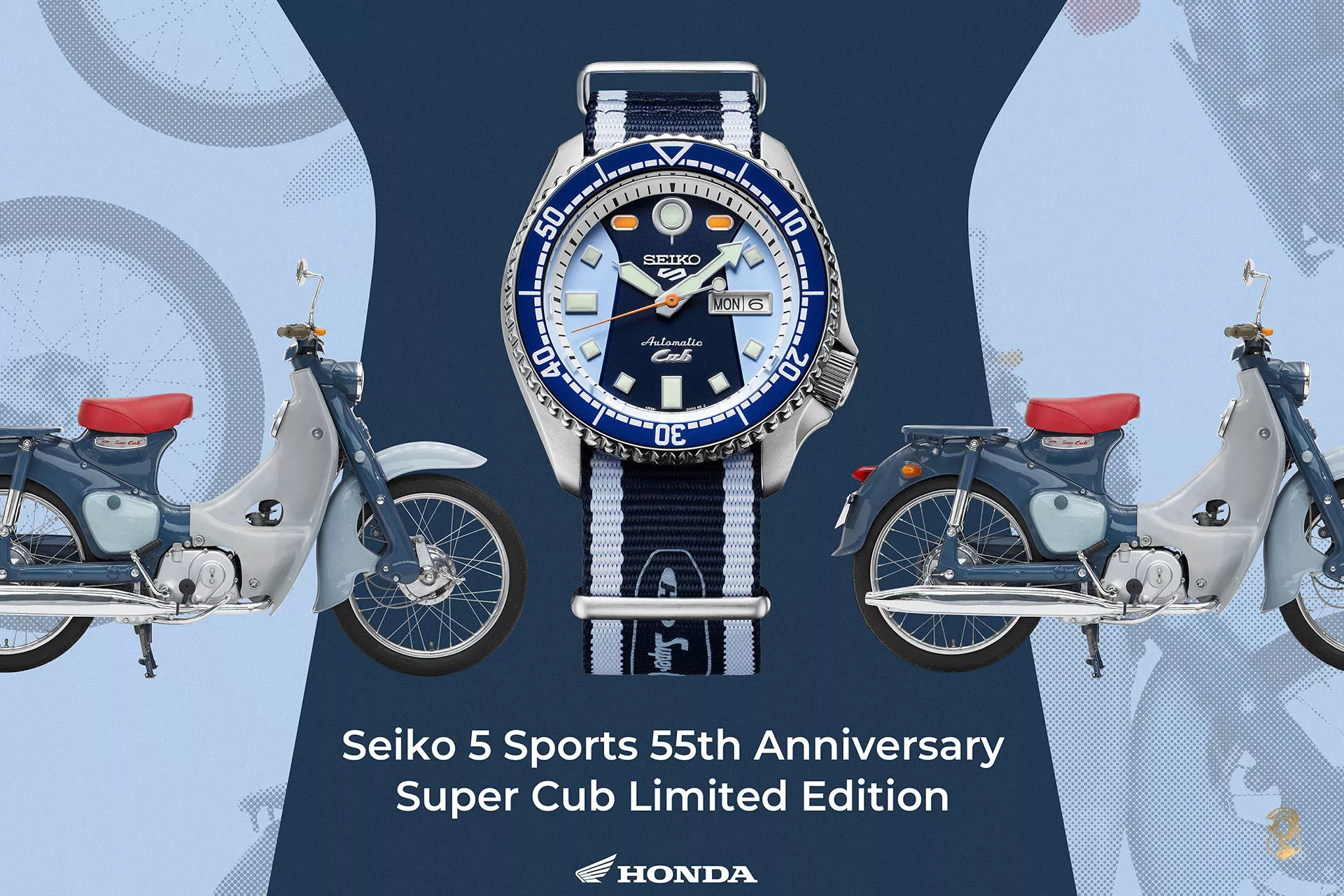Seiko 5 Honda Super Cub Limited Edition 42.5MM