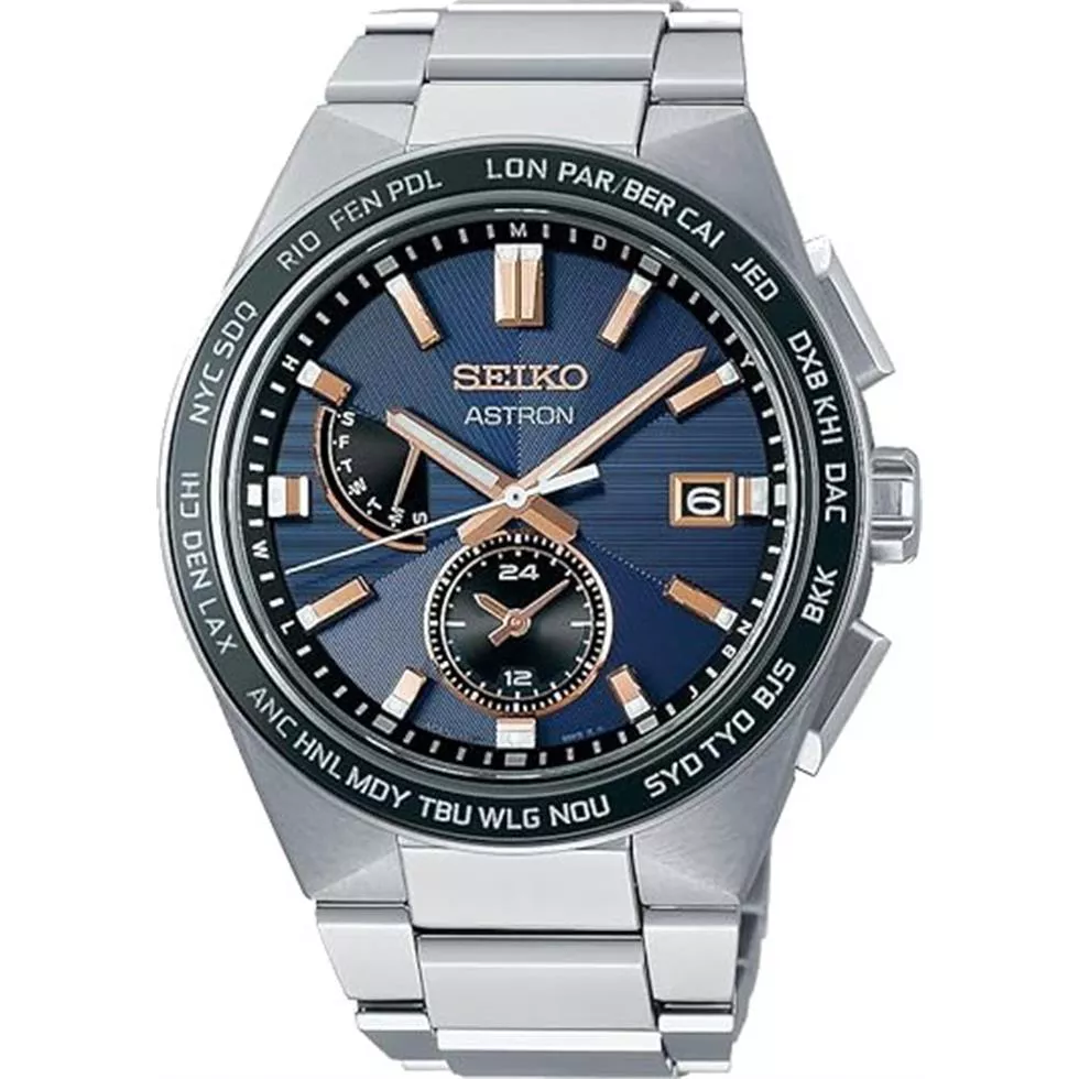 Seiko Astron SBXY053 Watch 42mm 