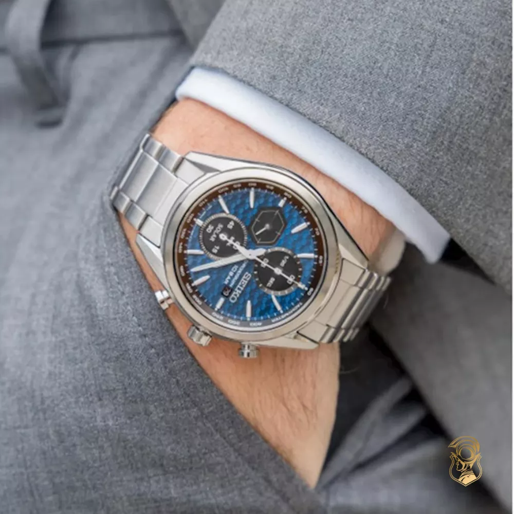 Seiko Prospex Chronograph Blue Watch 41mm