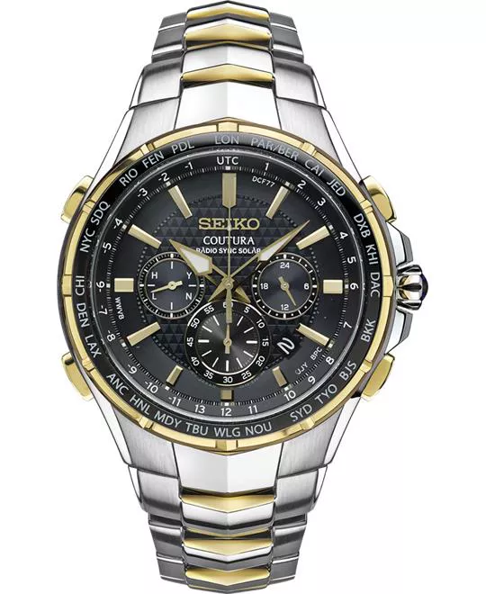 Seiko Coutura Radio Sync Solar Powered Watch 45,3mm