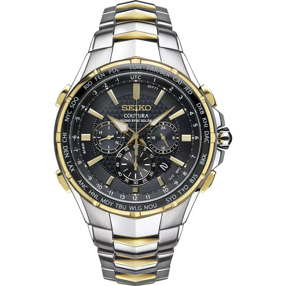 Seiko Coutura Radio Sync Solar Powered Watch 45,3mm