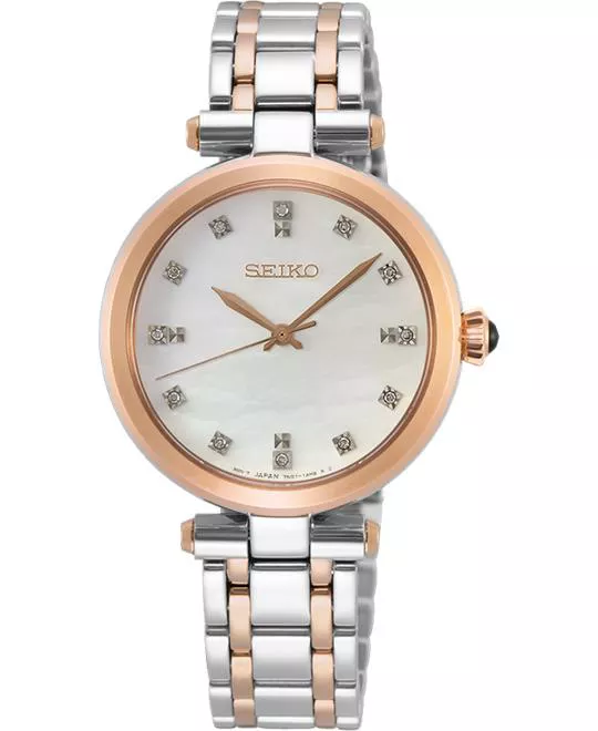 Seiko Diamond Collection Watch 30MM