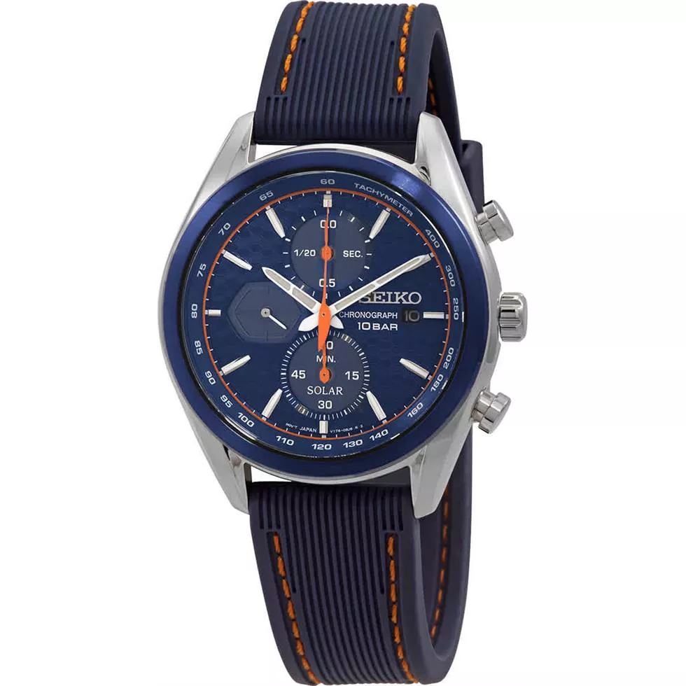 Seiko Discover Chronograph Watch 41.4mm