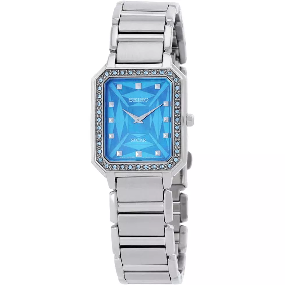 Seiko Essentials Crystal Blue Watch 25mm