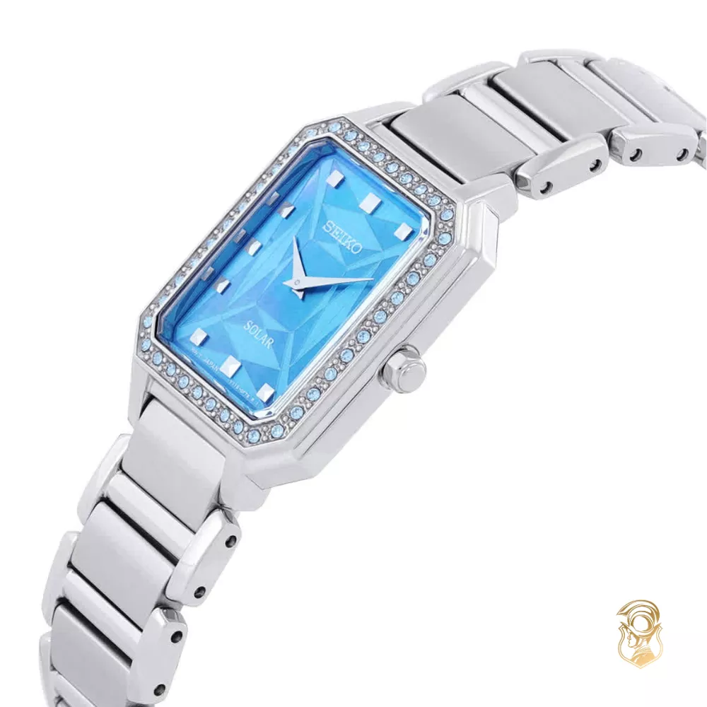 Seiko Essentials Crystal Blue Watch 25mm