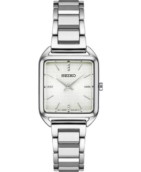 Seiko Essentials Quartz Silver Watch 26mm