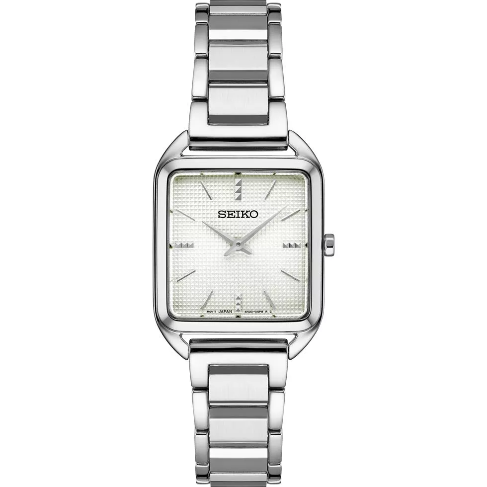 Seiko Essentials Quartz Silver Watch 26mm