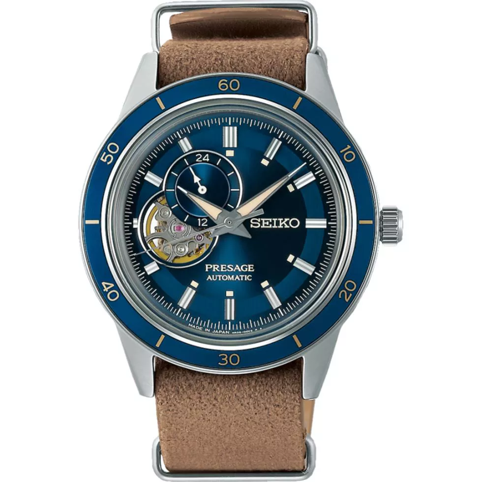 Seiko Presage Automatic Blue Watch 47mm