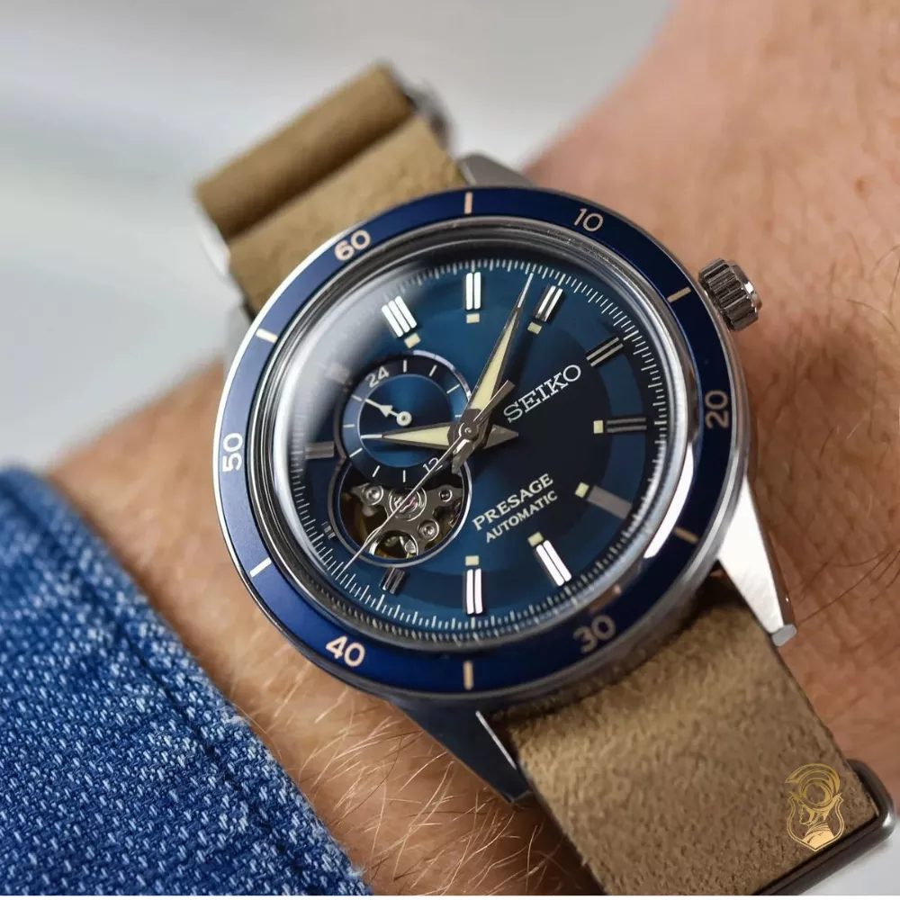 Seiko Presage Automatic Blue Watch 47mm