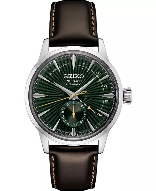 Seiko Presage Cocktail Time Green Watch 40.5mm