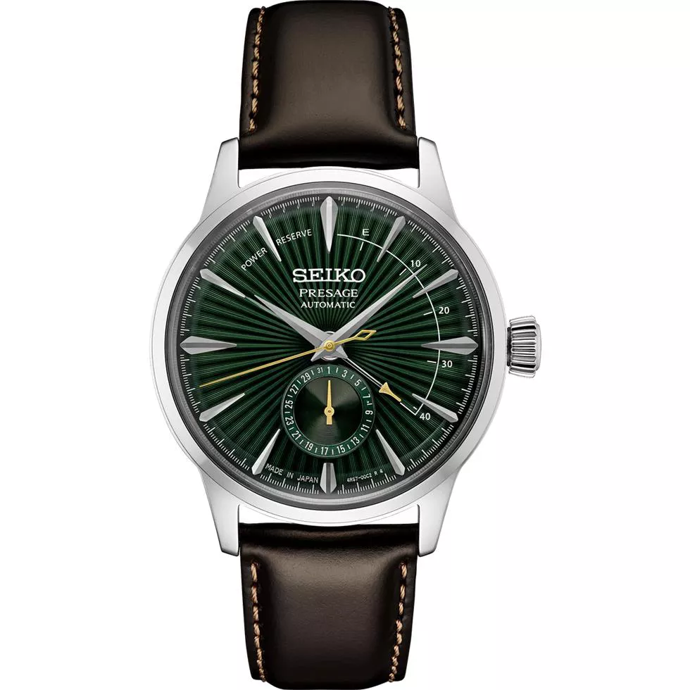 Seiko Presage Cocktail Time Green Watch 40.5mm